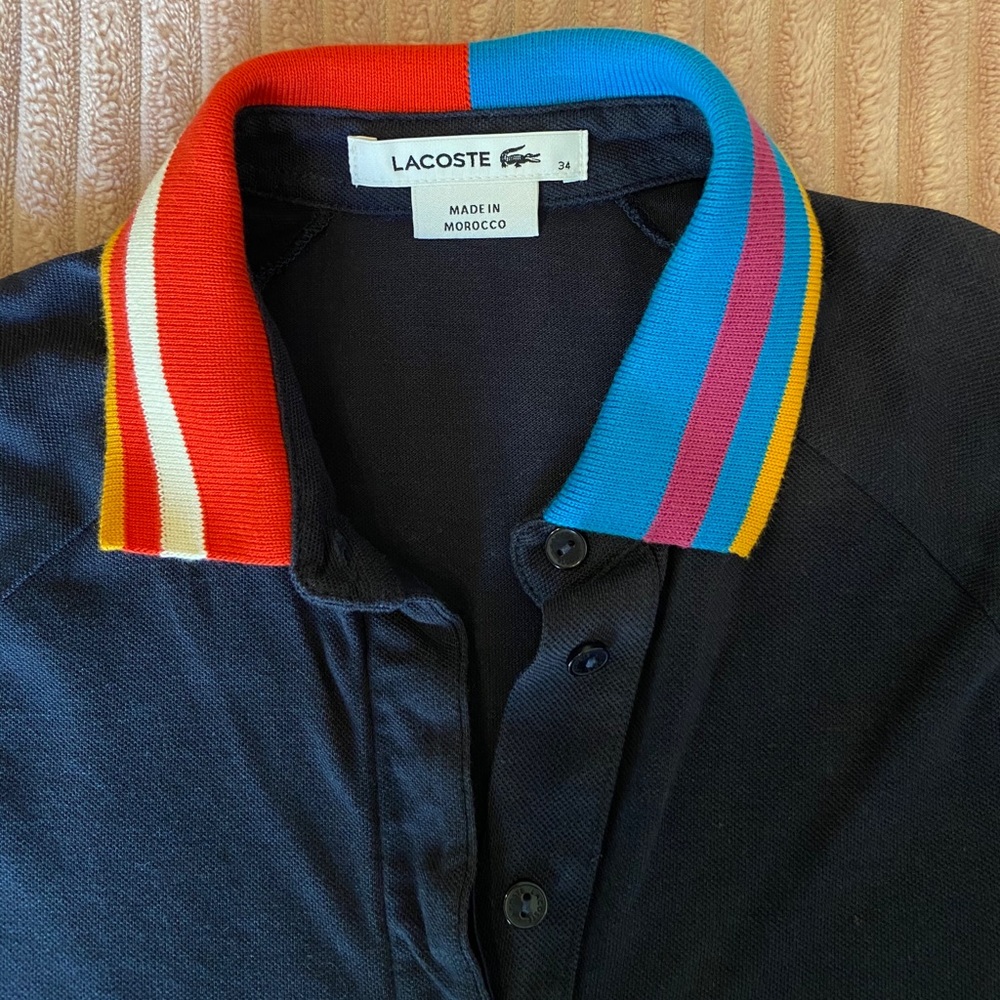 Lacoste polo shirt size 34 (small)